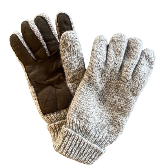 Men's Vintage Wool Thinsulate Gloves Size S/M - Picture 3 of 4